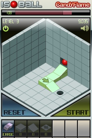 Isoball title screen