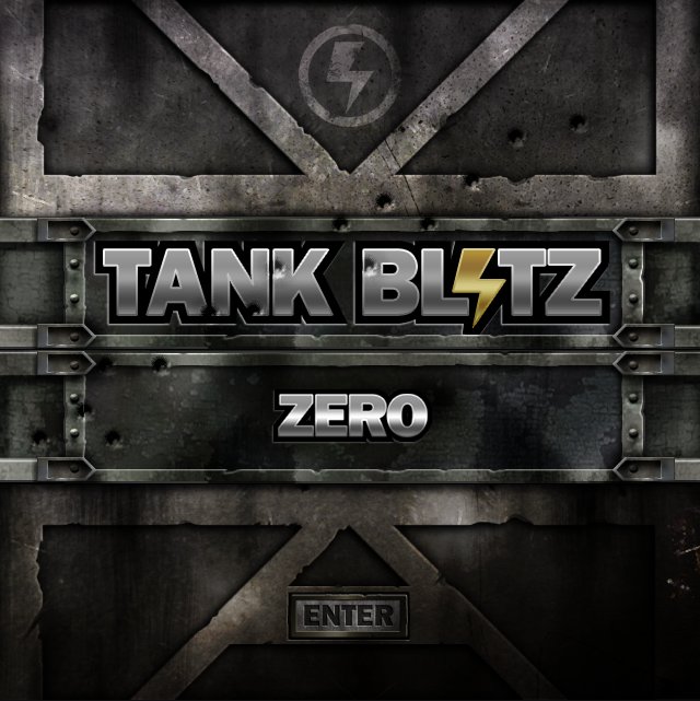 Tank Blitz Zero title screen